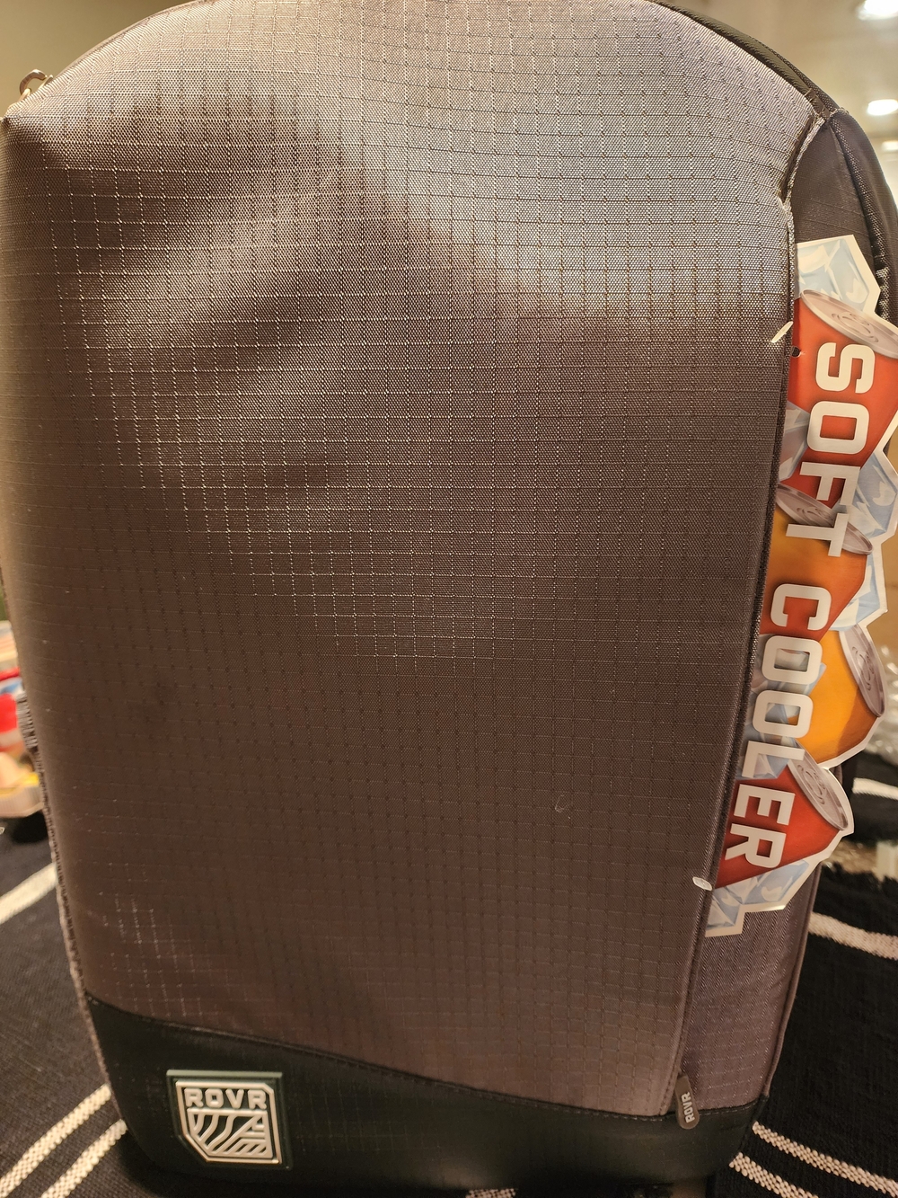 Soft Cooler Backpack in Dark Gray